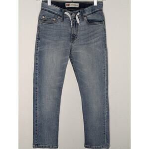 Levi's Blue Denim Jogger Girls Mid Rise Size S 8-10